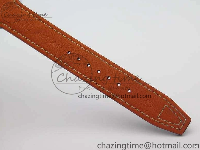 MIROTIME 0125 Popular Big Pilot Real PR IW502706 RG YLF 1:1 Best Edition Brown Dial On Calfskin Strap A 7223